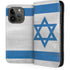Israel Flag Distressed iPhone 15 Pro Folio Case